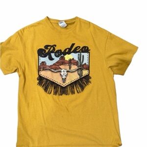 Women’s Rodeo Mustard T-Shirt